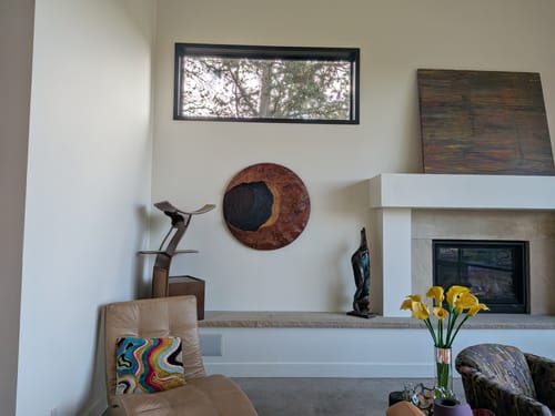 Customer photo review of Handcrafted 3D Wood Wall Art For Entryway Focal Point