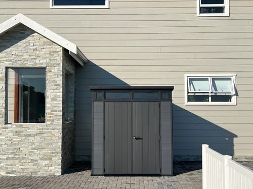 Customer photo review of Cortina 7x7ft (2.1m x 2.1m) Shed