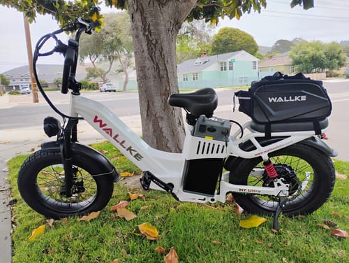 Customer photo review of 2026 WALLKE H7 Ultra Step-Thru | 4000W Off-Grid Power Station E-Bike with Torque Sensor, 37mph Speed