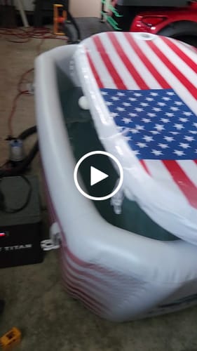 Customer video review of Triumph USA Flag Cold Plunge Tub + Chiller Bundle
