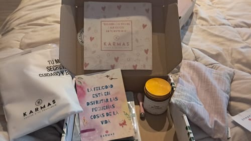 Customer photo review of Caja Duerme como Reina en seda