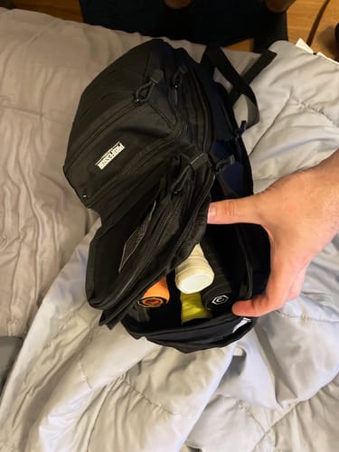 Customer photo review of CourtCommander Pickleball Backpack - Fits 5 Paddles