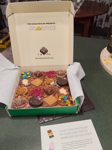 Customer photo review of Mixed assortment brownie