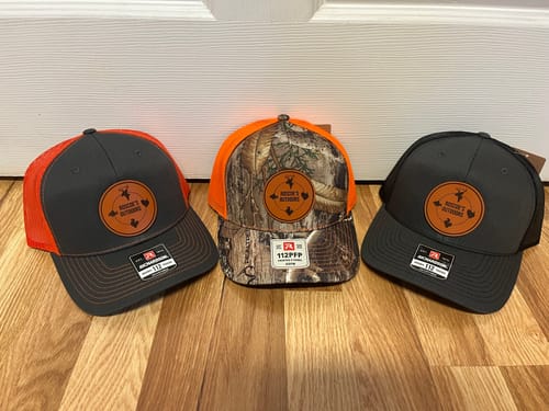 Customer photo review of Richardson 112 Custom Leather Patch Hats