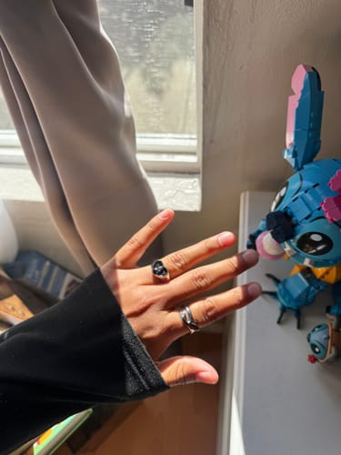Customer photo review of Cherub Ring
