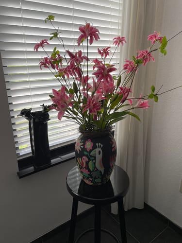 Customer photo review of Kunstboeket Dancing Lilies