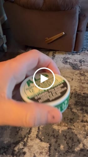 Customer video review of Mountain Wintergreen Nicotine Pouches