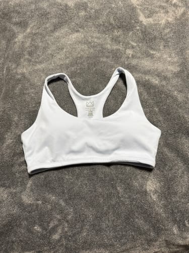 Customer photo review of DAYDREAM Perfect Scoop Neck Racerback Sports Bra
