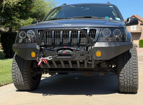 Customer photo review of GateKeeper - WJ Radiator Skid Plate w/ 8 Tubes
