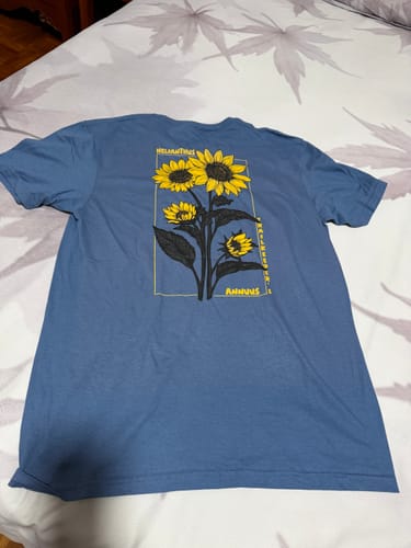 Customer photo review of Sunflower T-Shirt
