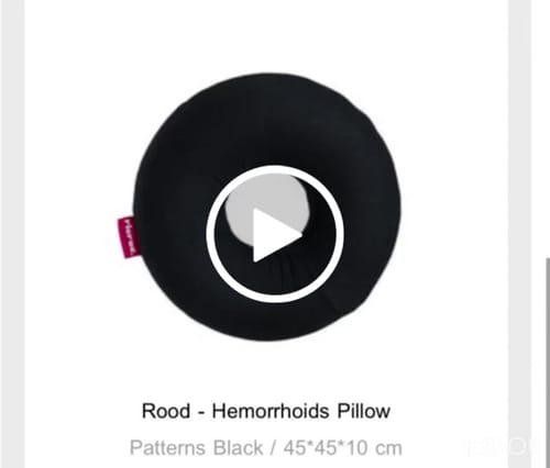 Customer video review of Rood - Hemorrhoids Pillow
