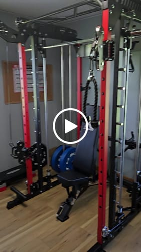 Customer video review of RitFit M1 PRO Smith Machine Home Gym Package Comprehensive All-In-One Workout System