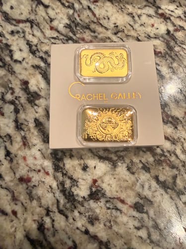 Customer photo review of 24K Yellow Gold Essential Dragon Piece
