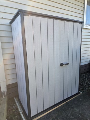 Customer photo review of High Store Plus Shed