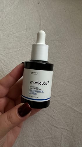 Customer photo review of Serums ar skābēm ādai ar paplašinātām porām Medicube Zero Pore One Day Serum