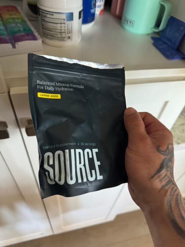 Customer photo review of Essential Mineral Mix Lemon