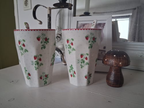 Kundenbewertung mit Foto zu GreenGate - Berry French Latte Cup white