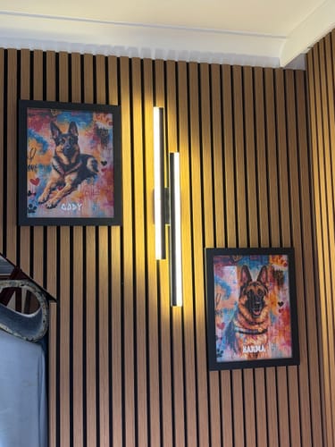 Customer photo review of Graffiti - Personalised Poster