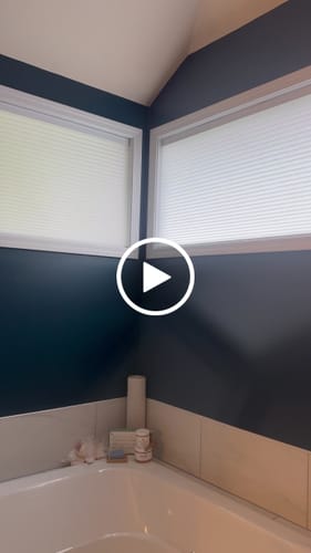 Customer video review of SmartWings Motorized Light Filtering Cellular Shades Hazel