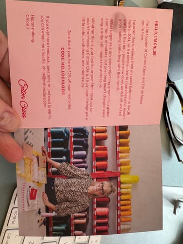 Customer photo review of Kumihimo Bracelet Kit