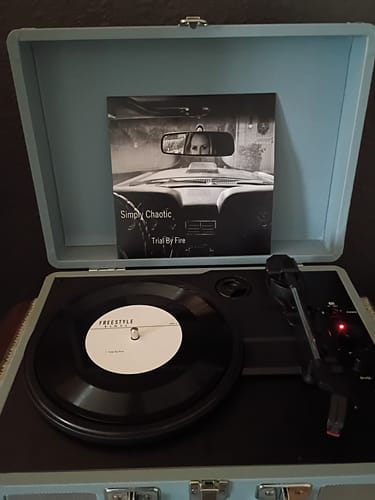 Customer photo review of 150 Custom 3" Laminated Vinyl Stickers