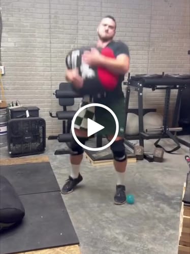 Customer video review of Strongman Sandbag