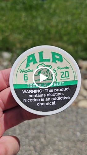 Customer video review of Tropical Fruit Nicotine Pouches
