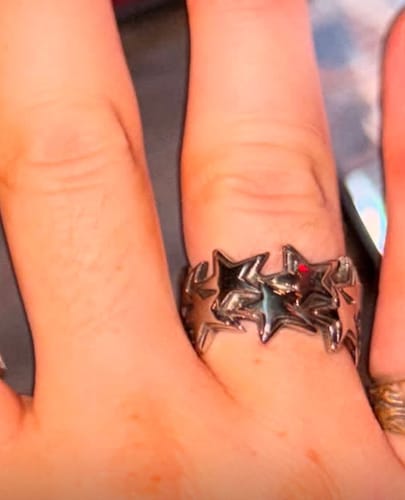 Customer photo review of Star Cluster Ring