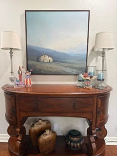 Customer photo review of Rustic Solitude Canvas Art - Square