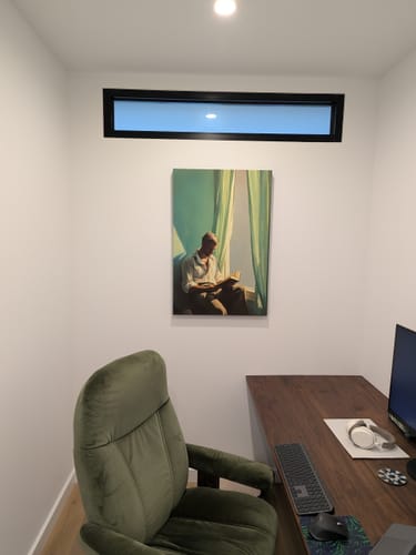 Customer photo review of The Reading Corner Print
