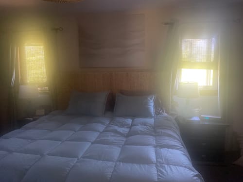 Customer photo review of Sandy Hues Abstract Canvas Art
