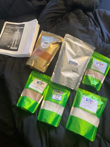 Customer photo review of Beef Liver + Salt Package
