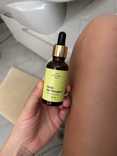 Customer photo review of Huile de fenugrec 100% naturelle