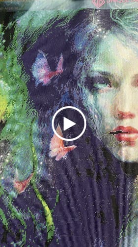 Customer video review of 5D Diamond Painting – Meerjungfrau