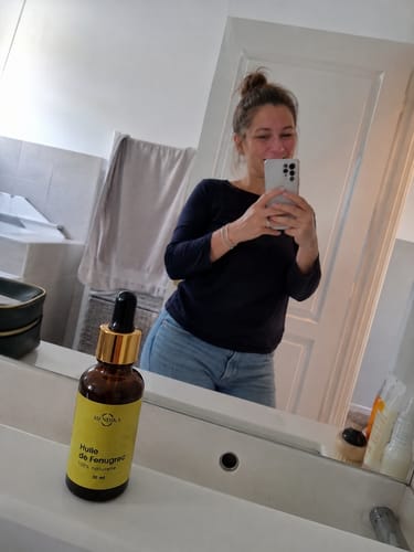 Customer photo review of Huile de fenugrec 100% naturelle