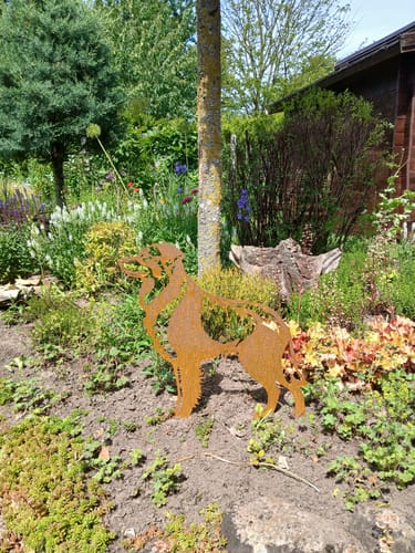 Customer photo review of Gartenstecker Angelndes Kind