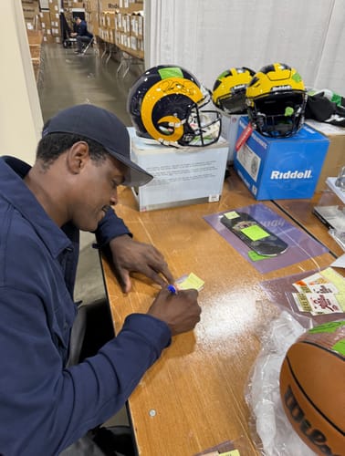 Customer photo review of Chris Webber Autograph Signing