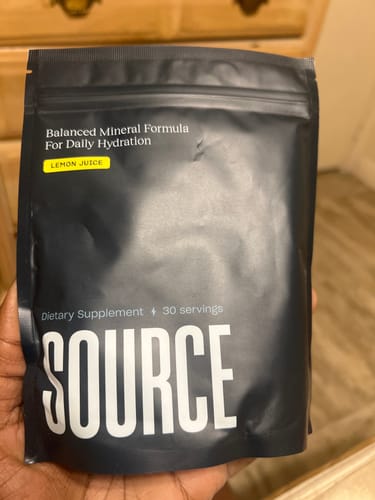 Customer photo review of Essential Mineral Mix Lemon