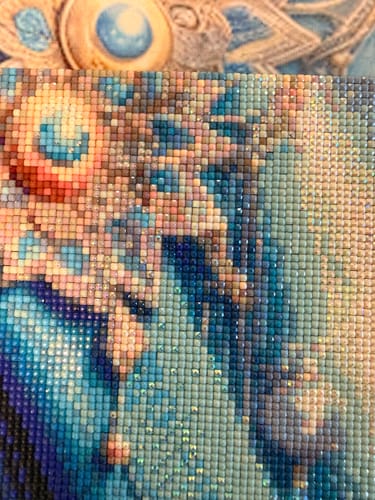 Customer photo review of 5D Diamond Painting – Sternenblick der Wüstenprinzessin
