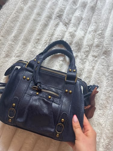 Customer photo review of Mini it girl bag navy