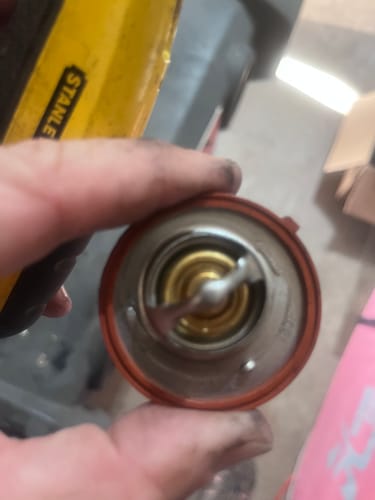 Customer photo review of 2007-2011 Jeep Wrangler 3.8L JK 180 degree Thermostat