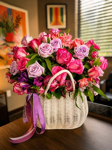 Customer photo review of W Basket E - Purple Deluxe