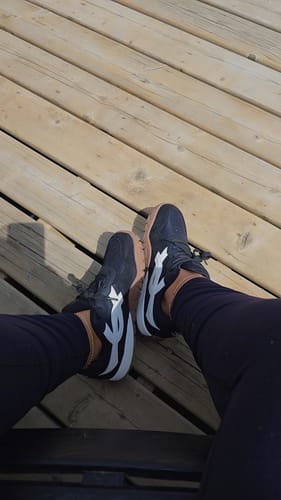 Customer photo review of Hareball - Wide Toe Sneakers