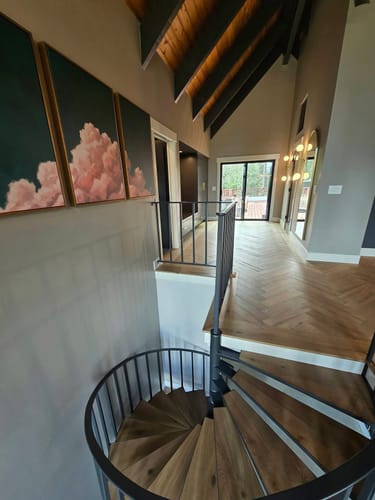 Customer photo review of Billowing Pink Clouds Set of 3 Prints