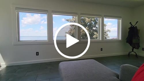 Customer video review of SmartWings Motorized Light Filtering Solar Shades 1%/3%/5% Openness Aventus