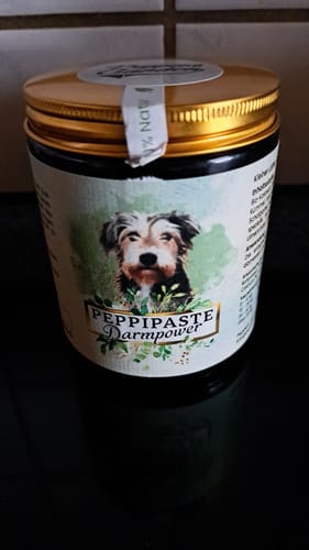 Customer photo review of PeppiPaste - Darmpower | Natürliche Darmpflege für Hunde | 220g