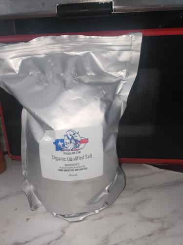 Customer photo review of Hand Harvested / Organic Qualified Salt