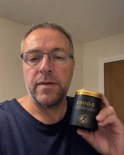 Customer photo review of OMNI9 – Bioaktives Nutrition-System