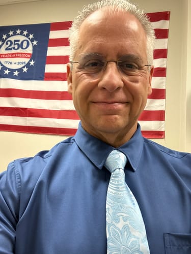 Customer photo review of Ties2you Mens Tie Sky Blue Paisley Necktie Pocket Square Cufflinks Set