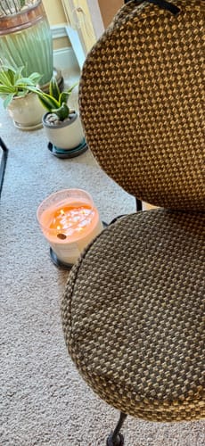 Customer photo review of Baby Big Ass Candle - Sparkling Paloma - 150 oz